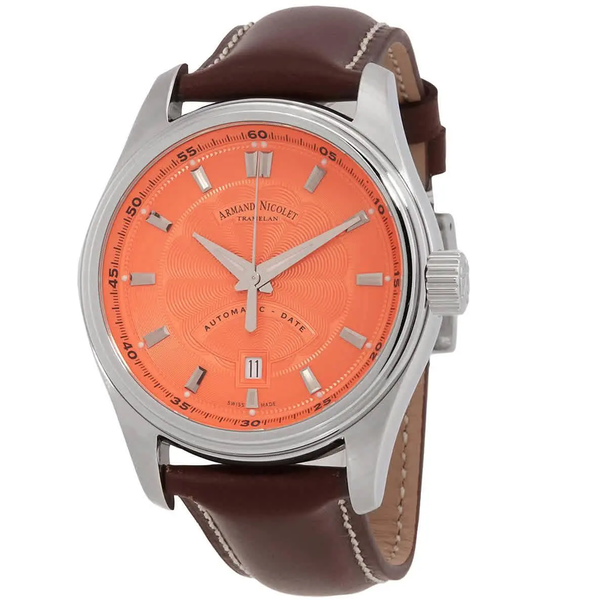 Elegant Armand Nicolet automatic watch styling