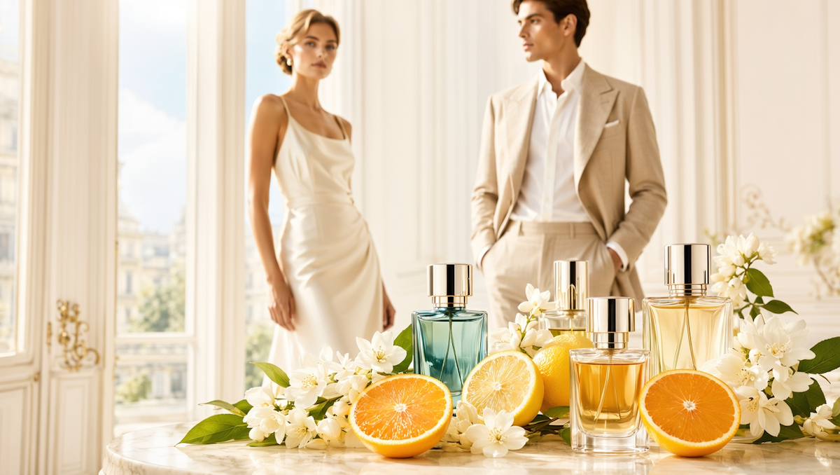 Atelier Cologne perfumes with fresh citrus luxury styling