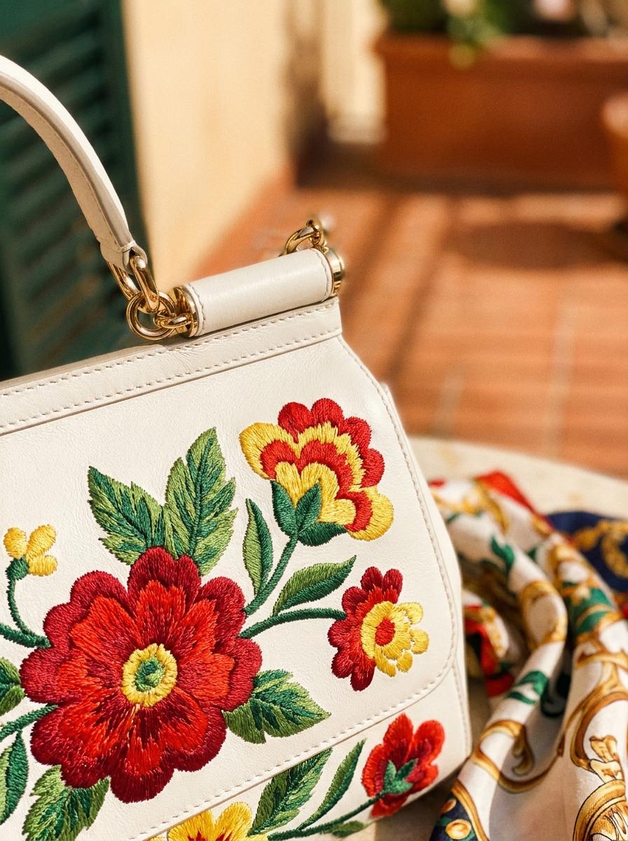 Fashion article image 4 - Sicilian Floral Craftsmanship