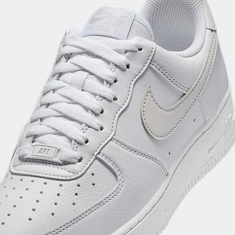 Real versus fake Nike sneaker toe box and heel shape